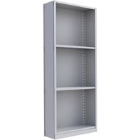 Interlok Shelving Unit, Steel, Boltless, 800 lbs. Capacity, 36" W x 88" H x 24" D Cantin et fils