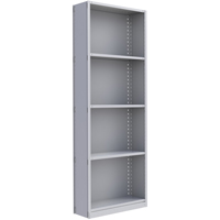 Interlok Shelving Unit, Steel, Boltless, 800 lbs. Capacity, 36" W x 100" H x 24" D Cantin et fils