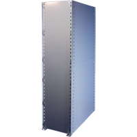 Panneau d'extr&eacute;mit&eacute; pour rayonnage enclenchable Interlok, 100" ha, 18" p, Acier Cantin et fils