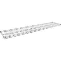 Tablette en treillis pour &eacute;tag&egrave;re robuste en treillis chromat&eacute;, 30" la x 18" p, Capacit&eacute; de 800 lb Cantin et fils