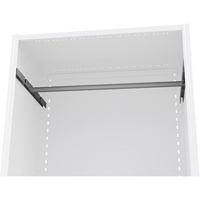Interlok Boltless Shelving Hanging Bar Bracket Cantin et fils