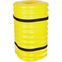 Protecteur de colonne, Ouverture int&eacute;rieure 10" x 10"/10" x 10", 24" lo x 24" la x 42" h, Jaune Cantin et fils