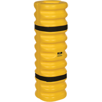 Protecteur de colonne, Ouverture int&eacute;rieure 4" x 6", 13" lo x 13" la x 42" h, Jaune Cantin et fils