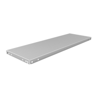 Slotted Angle Shelf, Galvanized Steel, 48" W x 12" D Cantin et fils
