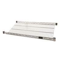 Tablette inclin&eacute;e en treillis m&eacute;tallique, 18" la x 36" p, Capacit&eacute; de 400 lb Cantin et fils
