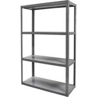 Heavy-Duty Shelving, Steel, Bolted, 3000 lbs. Capacity, 36" W x 72" H x 24" D Cantin et fils