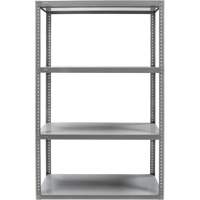 Heavy-Duty Shelving, Steel, Bolted, 3000 lbs. Capacity, 36" W x 72" H x 24" D Cantin et fils