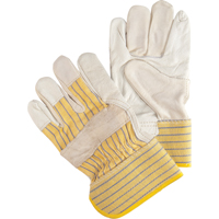 Abrasion-Resistant Fitter's Gloves, Large, Grain Cowhide Palm Cantin et fils