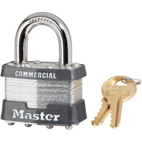 Cadenas commercial, Cl&eacute;s diff&eacute;rentes, Acier lamin&eacute;, Largeur de 1-3/4" Cantin et fils