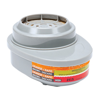 Advantage&reg; Respirator Cartridges, Gas/Vapour Cartridge, Mercury Vapour/Chlorine Gas/P100 Filter Cantin et fils