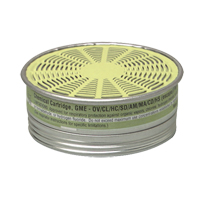Cartouches pour respirateurs Comfo, Cartouche gaz/vapeur, Gaz multiples/Vapeur organique Cantin et fils