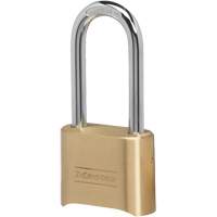 Cadenas &agrave; combinaison, Argent, Rev&ecirc;tement en laiton, Largeur de 2" Cantin et fils