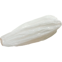 Manches jetables, Manchettes jetables, Longueur de 18", Poly&eacute;thyl&egrave;ne, Blanc Cantin et fils