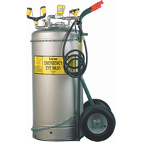 Self-Contained Eyewash Station, Pressurized, 37 gal. Capacity, Meets ANSI Z358.1 Cantin et fils