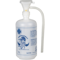 Eyewash Bottle With Eye Cup, Empty Bottle, 32 oz. Cantin et fils