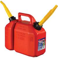 Combo Jerry Can Gasoline/Oil, 2.17 US Gal/8.25 L, Red, CSA Compliant/ULC Cantin et fils