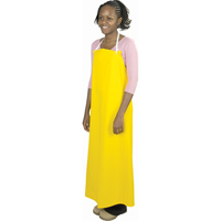 Lightweight Aprons, Polyurethane, 48" L x 35" W, Yellow Cantin et fils