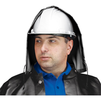 Capuchon imperm&eacute;able SBR Vulcan, Taille unique, Noir, Caoutchouc Cantin et fils