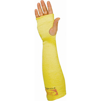 Manchettes, Kevlar, 18", ANSI/ISEA 105 niveau 3, Jaune Cantin et fils