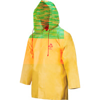 Neo-Slick Chemical & Acid Resistant Rain Jacket, Small, Yellow, Neoprene Cantin et fils