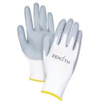 Gants l&eacute;gers enduits et respirants, 11/2T-Grand, R&ecirc;vetement Mousse de nitrile, Calibre 13, Enveloppe en Polyester Cantin et fils