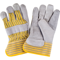 Premium Quality Fitters Gloves, Large, Split Cowhide Palm, Cotton Inner Lining Cantin et fils