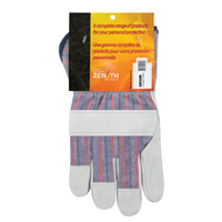Rugged Fitters Gloves, X-Large, Split Cowhide Palm, Cotton Inner Lining Cantin et fils