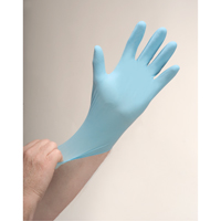 Gants jetables en paquets pour distributeur, Moyen, Nitrile, 4,5 mils, Sans poudre, Bleu Cantin et fils
