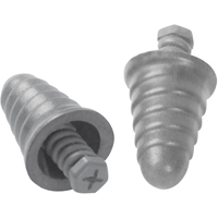 Bouchons d'oreilles E-A-R Skull Screws, Vrac - Sac en poly Cantin et fils