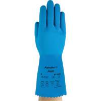 Gants AlphaTec 87-029, Taille Petit/7, 12" lo, Latex de caoutchouc, Doublure en Nylon, 50 mils Cantin et fils