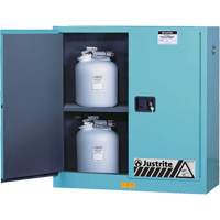 ChemCor&reg; Lined Acid/Corrosive Storage Cabinets, 30 gal., 43" x 44" x 18" Cantin et fils