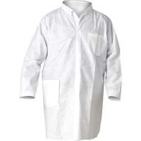 KleenGuard A20 Lab Coats, SMS, White, Medium Cantin et fils