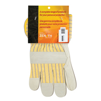Standard-Duty Dry-Palm Fitters Gloves, Ladies, Grain Cowhide Palm, Cotton Inner Lining Cantin et fils