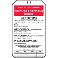 &eacute;tiquettes de s&eacute;curit&eacute; d'inspection et de contr&ocirc;le de l'&eacute;tat de l'&eacute;quipement, Plastique, 3-3/8" la x 5-7/8" h, Anglais Cantin et fils