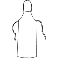 Apron, Tyvek&reg; 400, White, 28" W x 36" L Cantin et fils