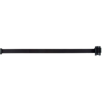 Tape Cassette for Build-Your-Own Crowd Control Barriers, 7', Black Tape Cantin et fils