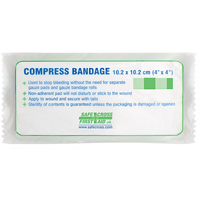 Compress (Pressure) Bandages - Sterile, 4-1/4" L x 3-1/2" W Cantin et fils