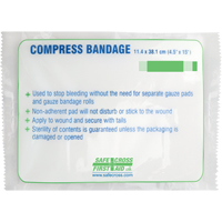 Large Compress Bandage, 15" L x 4-1/2" W Cantin et fils