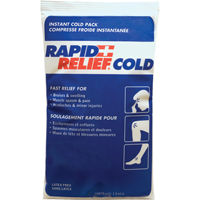 Rapid Relief&reg; Instant Chill Pack, Cold, Single Use, 9" x 6" Cantin et fils