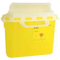 Boîtes pour objets pointus & tranchants BD, Capacit&eacute; de 5,1 L  Cantin et fils