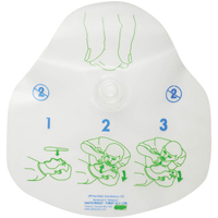 Valve unidirectionnelle pour RCR, Masque &agrave; usage unique, Classe 2 Cantin et fils