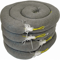Barrage absorbant de premi&egrave;re qualit&eacute;, Universel, 10' lo x 5" la, Absorption 35 gal., 4 /pqt Cantin et fils