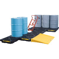 EcoPolyBlend Accumulation Centers, 12 US gal. Spill Capacity, 25" x 25" x 5.5" Cantin et fils