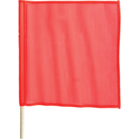 Traffic Safety Flags, Mesh, With Handle Cantin et fils
