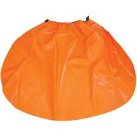 &eacute;cran anti-pluie pour casque de s&eacute;curit&eacute;, Taille unique, Orange, Nylon/PVC Cantin et fils