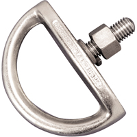 Boulon d'ancrage permanents en D de Miller, Boulonn&eacute;/Anneau en D, Usage Permanent Cantin et fils