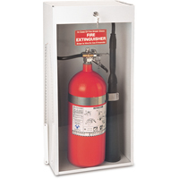 Armoires pour extincteurs mont&eacute;es sur surface, 14,125" la x 30,125" h x 9,0625" p Cantin et fils