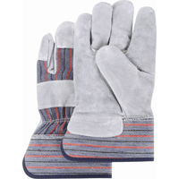 Premium Quality Fitters Gloves, Large, Split Cowhide Palm, Cotton Inner Lining Cantin et fils
