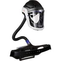 Trousse industrielle lourde pour APR motoris&eacute; TR-600 de Versaflo, Capuchon & visi&egrave;re, Pile Lithium-ion Cantin et fils