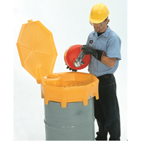 Entonnoir avec couvercle pour baril Global Ultra-Drum Funnel, 5 gal. Cantin et fils